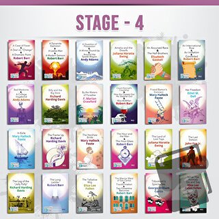 İngilizce Hikaye Kitabı Seti Stage - 4 (24 Kitap) - Robert Barr - Gece