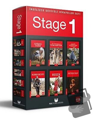 İngilizce Hikaye Seti Stage 1 (6 Kitap Takım) - Kolektif - MK Publicat