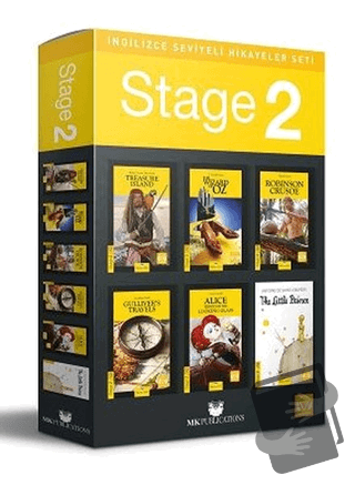 İngilizce Hikaye Seti Stage 2 (6 Kitap Takım) - Kolektif - MK Publicat