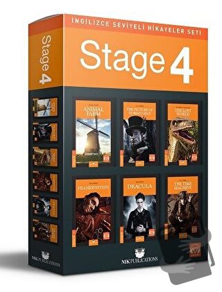 İngilizce Hikaye Seti Stage 4 (6 Kitap Takım) - Kolektif - MK Publicat