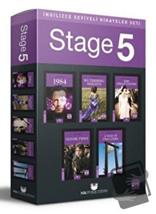 İngilizce Hikaye Seti Stage 5 (5 Kitap Takım) - Kolektif - MK Publicat