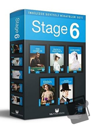 İngilizce Hikaye Seti Stage 6 (5 Kitap Takım) - Kolektif - MK Publicat