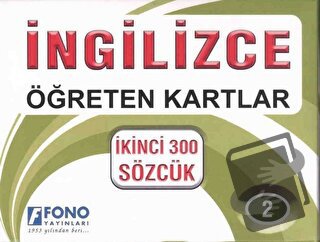 İngilizce Öğreten Kartlar 2 - Şükrü Meriç - Fono Yayınları - Fiyatı - 