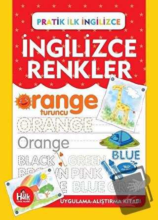 İngilizce Renkler - Ferhat Çınar - Halk Kitabevi - Fiyatı - Yorumları 