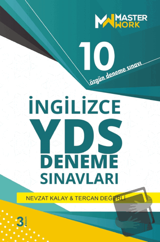 İngilizce YDS Deneme Sınavları - 10 Özgün Deneme Sınavı - Nevzat Kalay