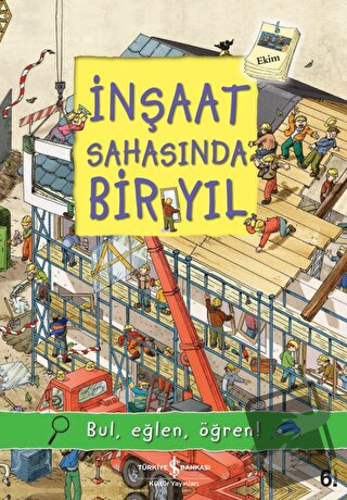 İnşaat Sahasında Bir Yıl - Olivia Brookes - İş Bankası Kültür Yayınlar