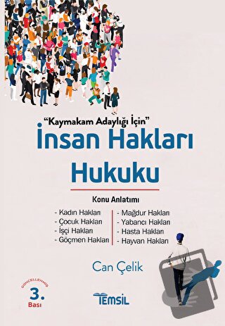 İnsan Hakları Hukuku Konu Anlatımı - Can Çelik - Temsil Kitap - Fiyatı