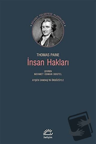 İnsan Hakları - Thomas Paine - İletişim Yayınevi - Fiyatı - Yorumları 