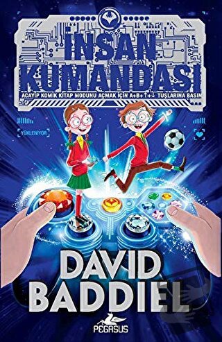 İnsan Kumandası (Ciltli) - David Baddiel - Pegasus Çocuk Yayınları - F