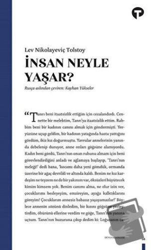 İnsan Ne İle Yaşar? - Lev Nikolayeviç Tolstoy - Turkuvaz Kitap - Fiyat