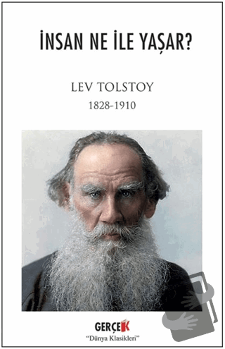 İnsan Ne İle Yaşar ? - Lev Tolstoy - Gerçek Kitap - Fiyatı - Yorumları