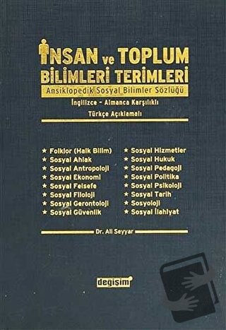 İnsan ve Toplum Bilimleri Terimleri Ansiklopedik Sosyal Bilimler Sözlü