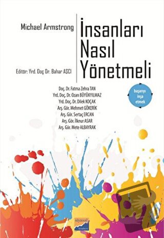 İnsanları Nasıl Yönetmeli - Michael Armstrong - Siyasal Kitabevi - Aka