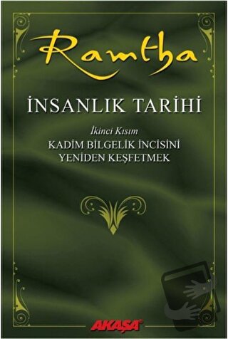 İnsanlık Tarihi - Ramtha 2 - JZ Knight - Akaşa Yayınları - Fiyatı - Yo