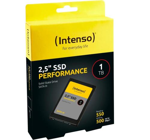 Intenso 1Tb 3812460 Top 550Mb-500Mb-S 2.5" Sata 3 Ssd - - Intenso - Fi