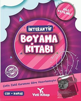 İnteraktif Boyama Kitabı 2 - Feyyaz Ulaş - Yeti Kitap - Fiyatı - Yorum