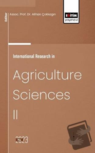 International Research in Agriculture Sciences 2 - Muhammet Hayati Kay