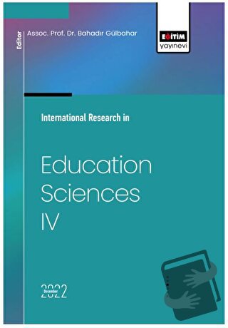 İnternational Research in Education Sciences IV - Sabahat Burak - Eğit