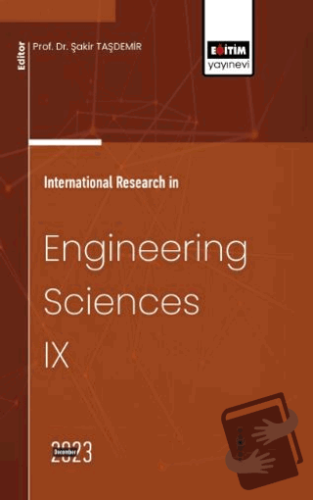 International Research in Engineering Sciences IX - Haşim Kafalı - Eği