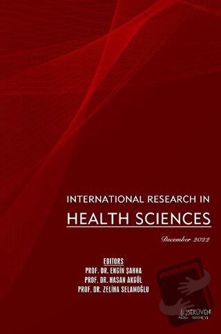 International Research in Health Sciences - December 2022 - Engin Şahn