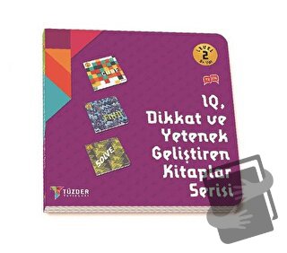 IQ Dİkkat ve Yetenek Geliştiren Kitaplar Serisi Level 2 (3 Kitap Takım