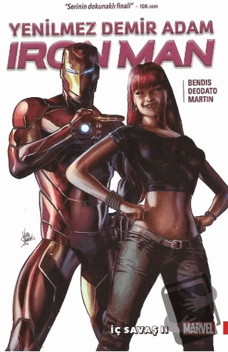 Iron Man Cilt 2 - Yenilmez Demir Adam - Brian Michael Bendis - Arka Ba