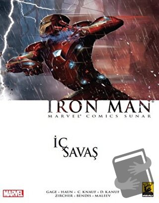 İron Man: İç Savaş - Daniel Knauf - Arka Bahçe Yayıncılık - Fiyatı - Y