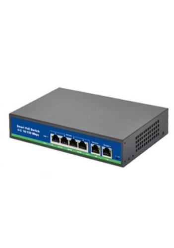 Isee Iss-2010P 8 Port Poe+ 10-100 Mbps 2 Port 10-100-1000 Uplink Switc