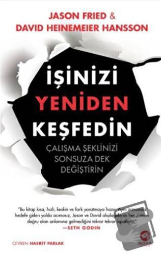 İşinizi Yeniden Keşfedin - Jason Fried - Nova Kitap - Fiyatı - Yorumla