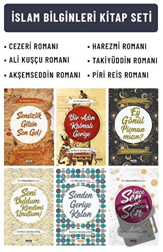 İslam Bilginleri Kitap Seti - Hatice Kübra İpek - Çelik Yayınevi - Fiy