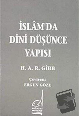 İslam’da Dini Düşünce Yapısı - Hamilton Gibb - Boğaziçi Yayınları - Fi