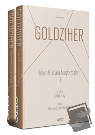 İslam Kültürü Araştırmaları (2 Kitap Takım) (Ciltli) - Ignaz Goldziher