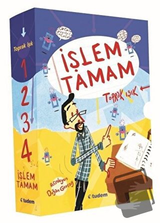 İşlem Tamam Serisi (4 Kitap Takım) - Toprak Işık - Tudem Yayınları - F