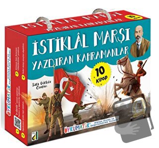 İstiklal Marşı Yazdıran Kahramanlar (10 Kitap) - Kolektif - Damla Yayı