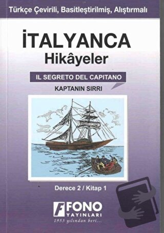 İtalyanca Hikayeler - Kaptanın Sırrı (Derece 2) - Pelin Öncüoğlu Işık 