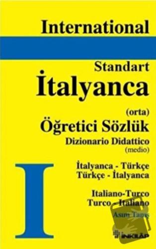 İtalyanca - Türkçe / Türkçe - İtalyanca Standart Sözlük (Orta) (Ciltli