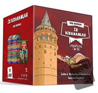 İz Bırakanlar Seti (20 Kitap Takım) - Eda Bayrak - Yediveren Çocuk - F