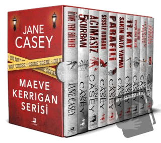 Jane Casey Maeve Kerrigan Serisi Tüm Kitaplar - Kutulu Set - Jane Case