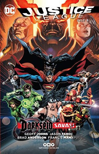 Justice League Cilt 8 - Darkseid Savaşı Bölüm 2 - Brad Anderson - Yapı