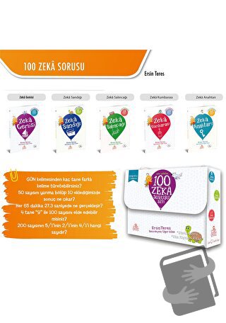 Kafa Patlatan 100 Zeka Sorusu Seti (5 Kitap Set) - Ersin Teres - Nesil