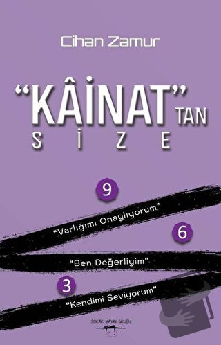 ''Kainat''tan Size - Cihan Zamur - Sokak Kitapları Yayınları - Fiyatı 