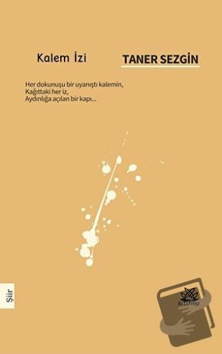 Kalem İzi - Taner Sezgin - Artshop Yayıncılık - Fiyatı - Yorumları - S