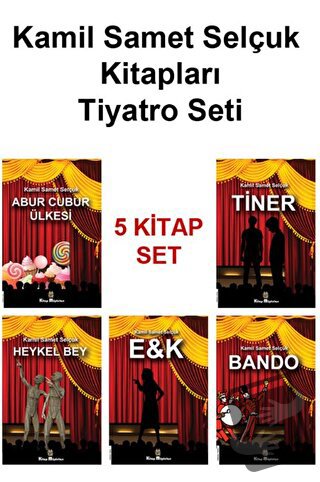 Kamil Samet Selçuk Kitapları - Tiyatro Seti (5 Kitap) - Kamil Samet Se