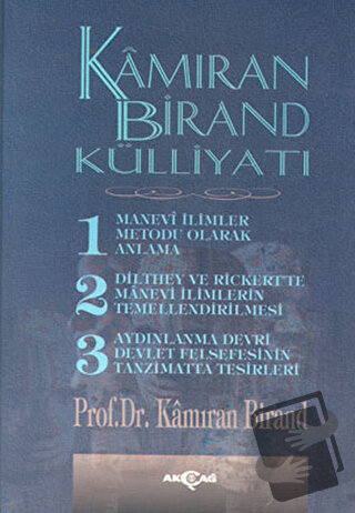 Kamıran Birand Külliyatı - Kamıran Birand - Akçağ Yayınları - Fiyatı -