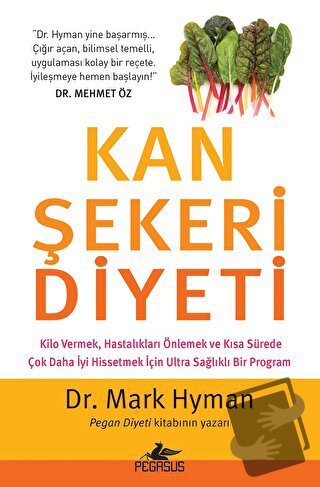 Kan Şekeri Diyeti - Mark Hyman - Pegasus Yayınları - Fiyatı - Yorumlar