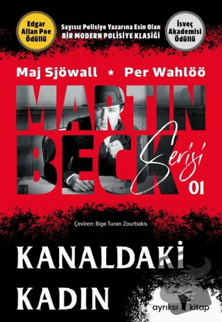 Kanaldaki Kadın - Martin Beck Serisi 1 - Maj Sjöwall - Ayrıksı Kitap -