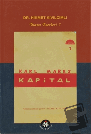 Kapital - Karl Marx - Sosyal İnsan Yayınları - Fiyatı - Yorumları - Sa