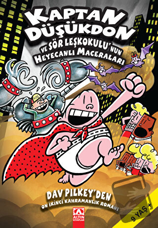 Kaptan Düşükdon 12. Kitap - Dav Pilkey - Altın Kitaplar - Fiyatı - Yor