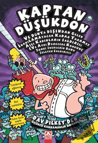 Kaptan Düşükdon 3. Kitap - Dav Pilkey - Altın Kitaplar - Fiyatı - Yoru