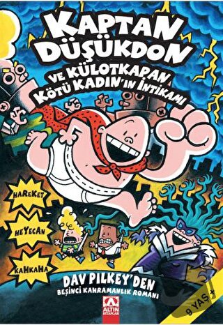 Kaptan Düşükdon 5. Kitap - Dav Pilkey - Altın Kitaplar - Fiyatı - Yoru